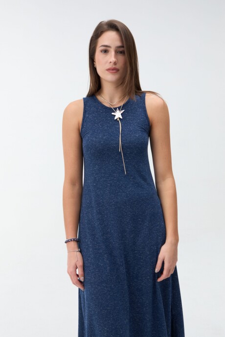 Vestido Rena Azul Claro
