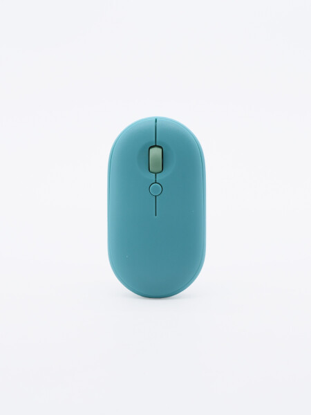 MOUSE INALAMBRICO USB VERDE AQUA