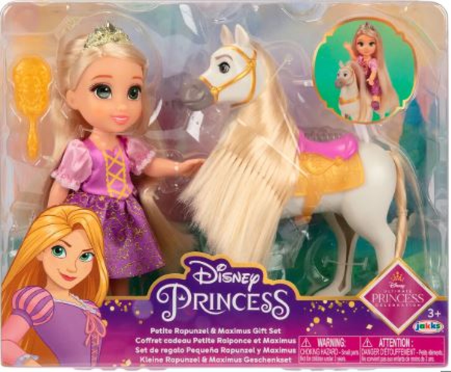 MUÑECA PETIT RAPUNZEL CON PONY 50236 