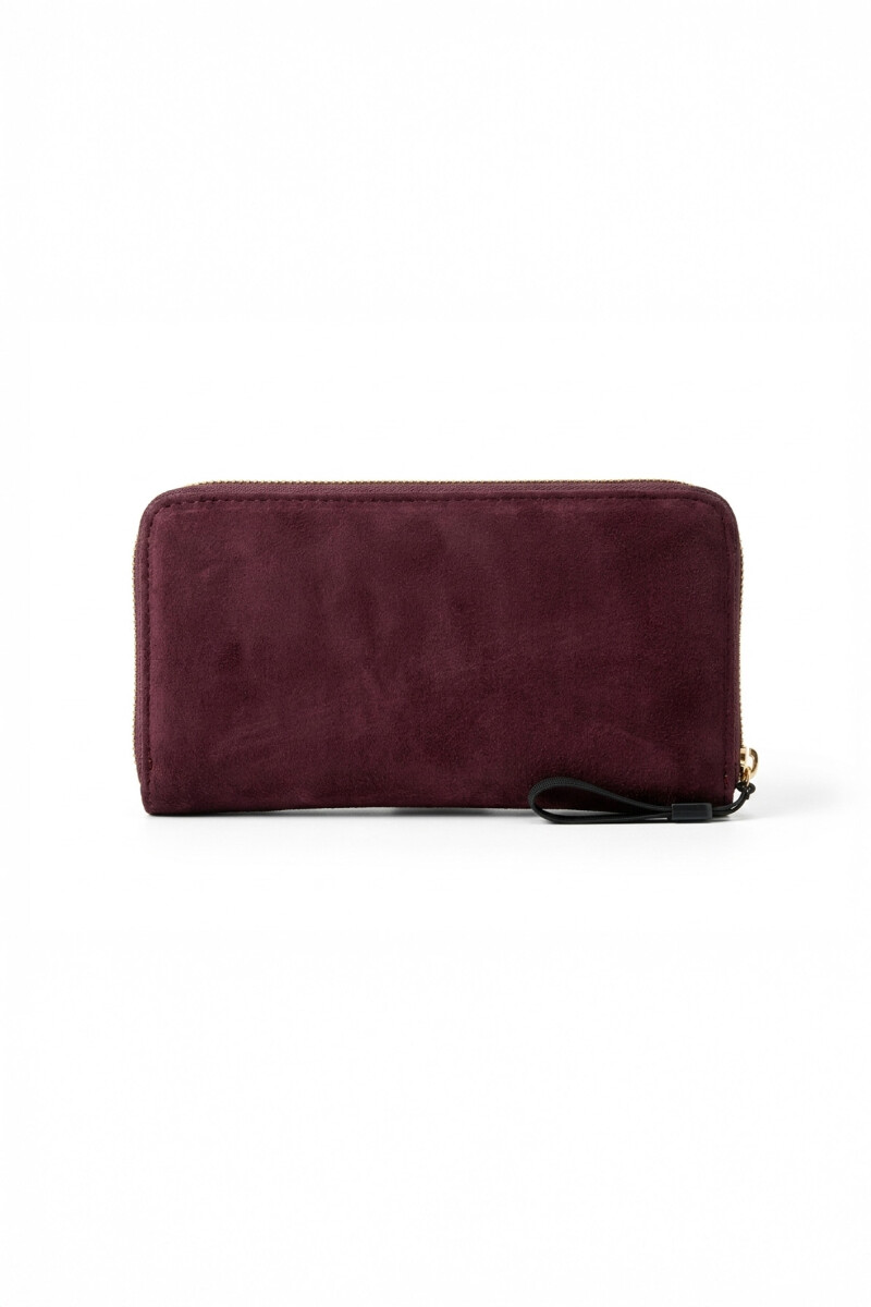 Billetera combinada ciruela