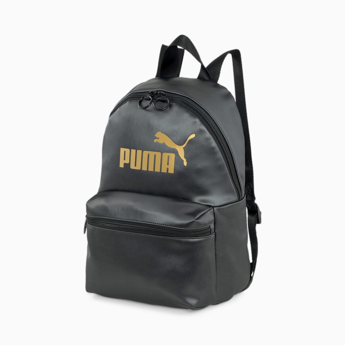 Mochila Puma Core Up Backpack Puma - Negro - Dorado 