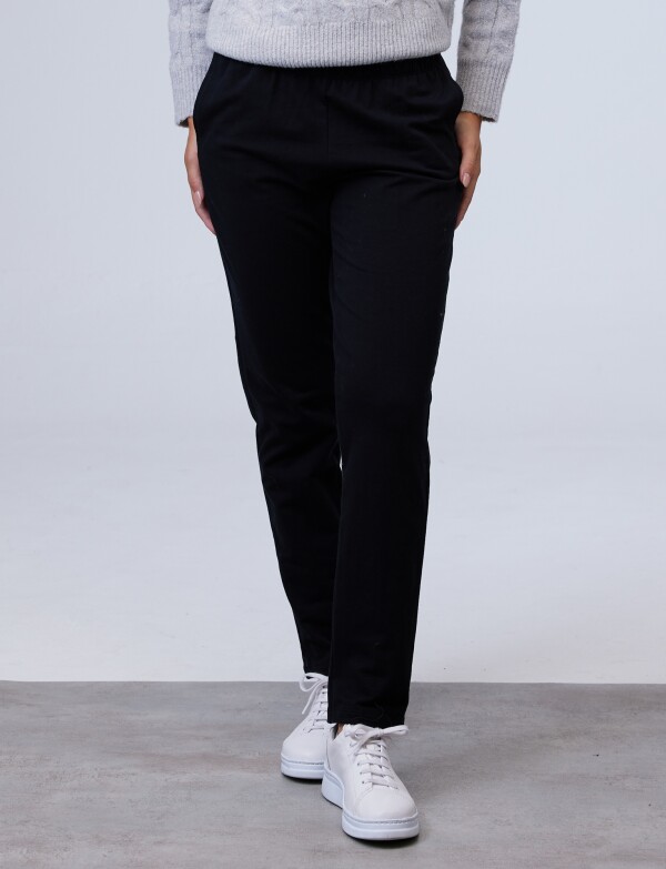 Pantalon Yoga Algodon NEGRO