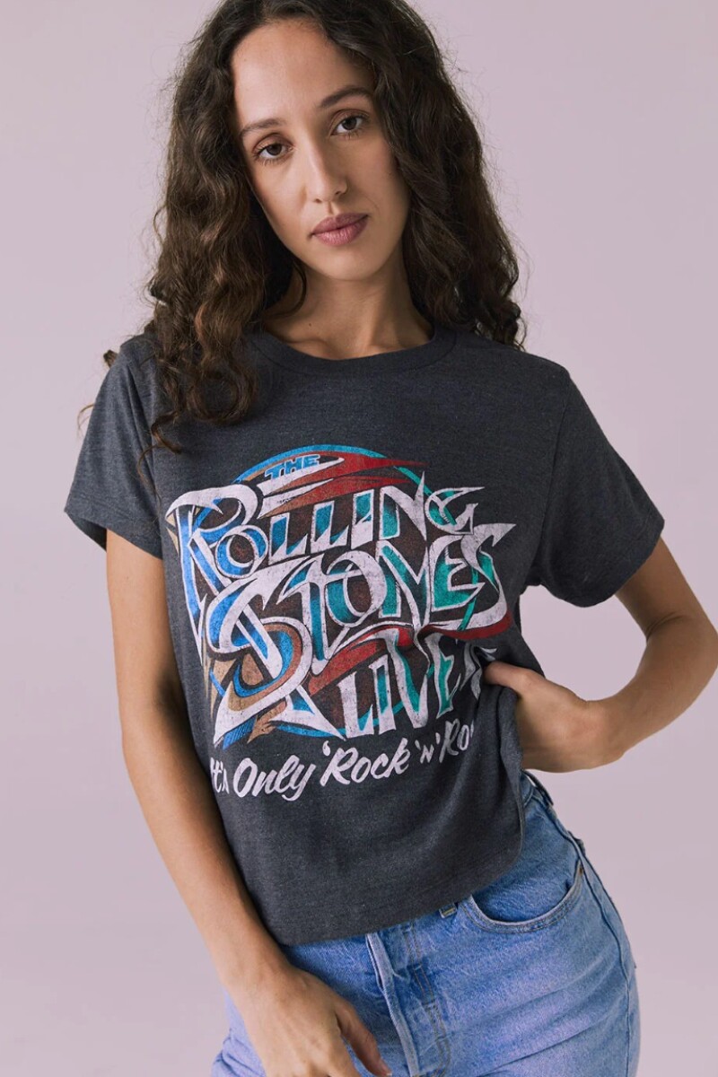 CAMISETA ROLLING Gris