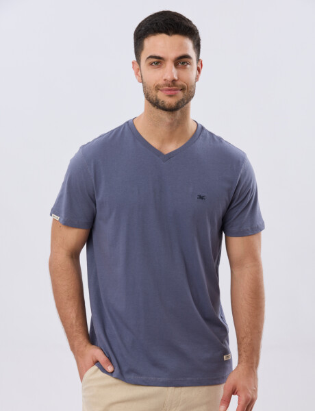 REMERA BÁSICA DE ALGODÓN Indigo