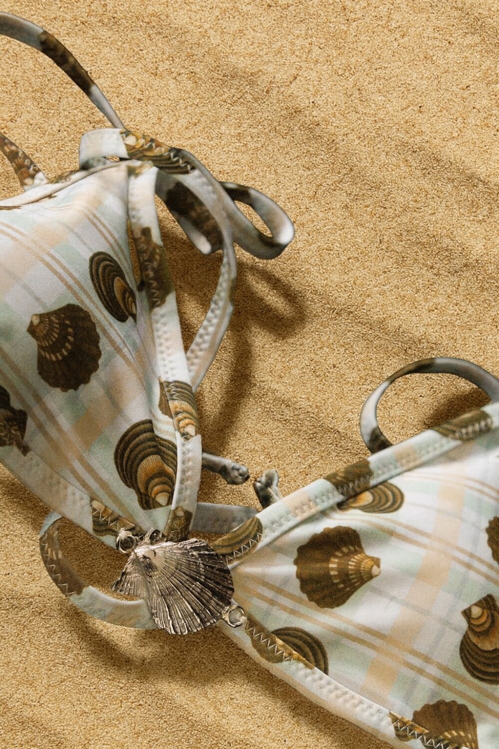 Bikini Shell Verde Agua