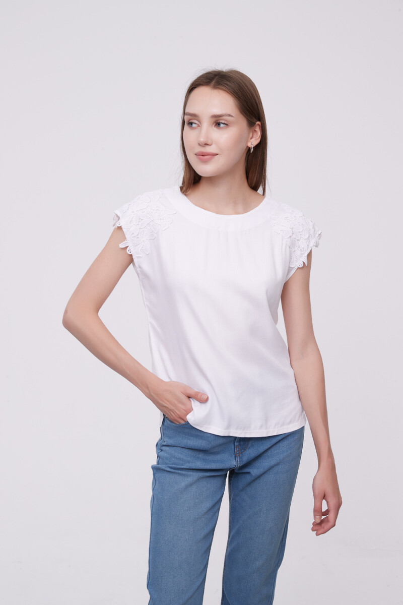 Blusa Amalfit - Blanco 