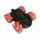 Auto Coche de acrobacia 360 Luces con Control Remoto Naranja