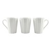 TAZA CERAMICA BLANCA 3PZAS Unica
