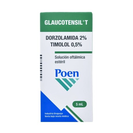 Glaucotensil T 2% 5ml Glaucotensil T 2% 5ml