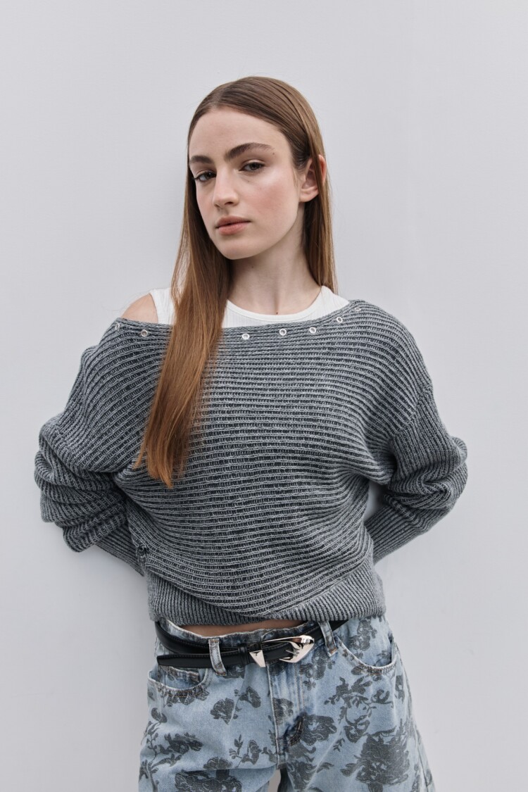 SWEATER TASMIN Gris