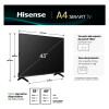 TV HISENSE 43” LED 43A4Q FHD Smart -VIDAA N/A