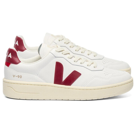 Zapatillas Veja V-90 Hombre Blanco