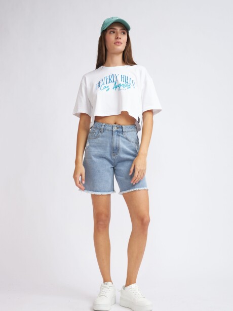 SHORT BELLA AZUL