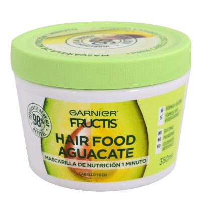 Mascarilla Hair Food Aguacate Garnier Fructis 350 Ml. Mascarilla Hair Food Aguacate Garnier Fructis 350 Ml.
