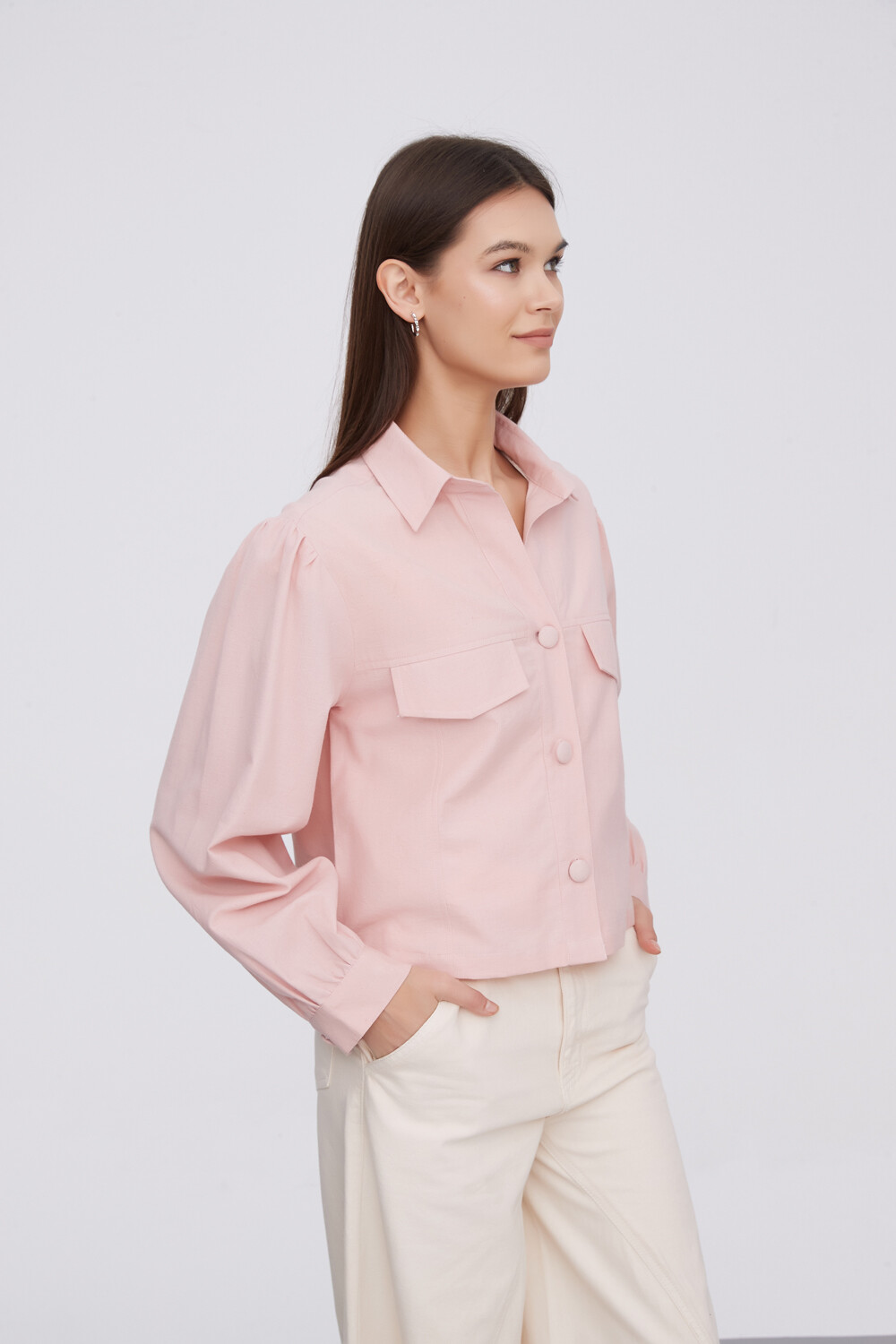 Sobrecamisa Pailine Rosa Viejo