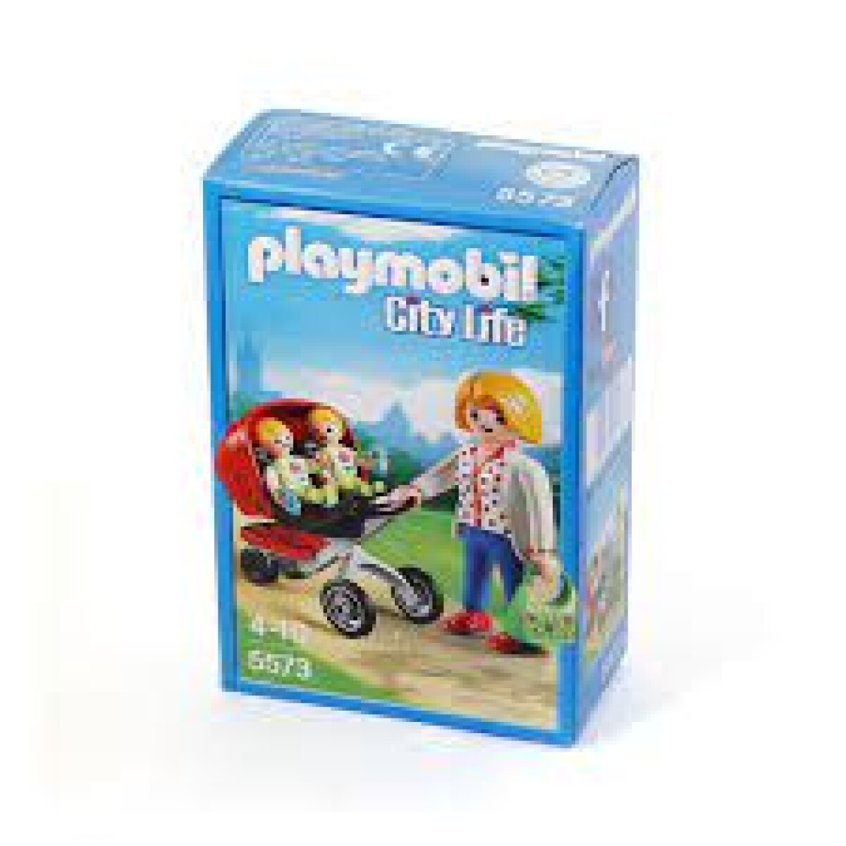 Playmobil 5573 madre con carrito gemelar 