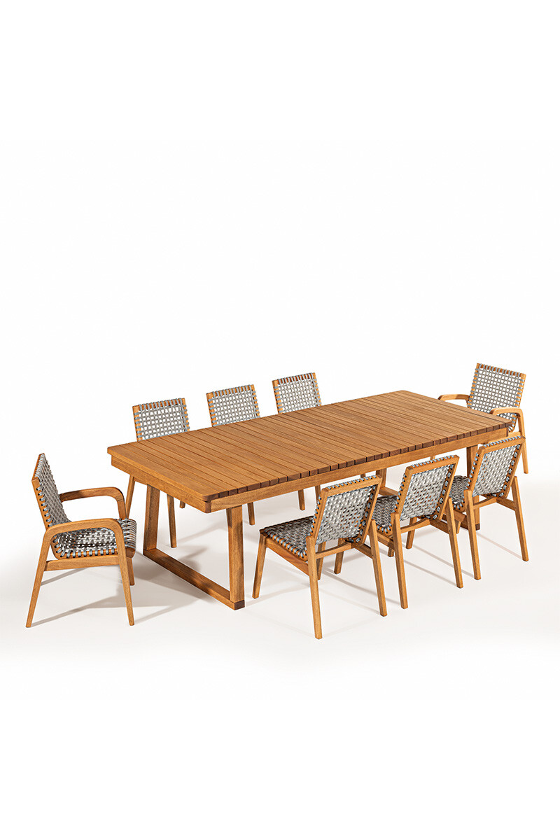 ITACARE MESA DE COMEDOR ITACARE 250x110x77CM JATOBA