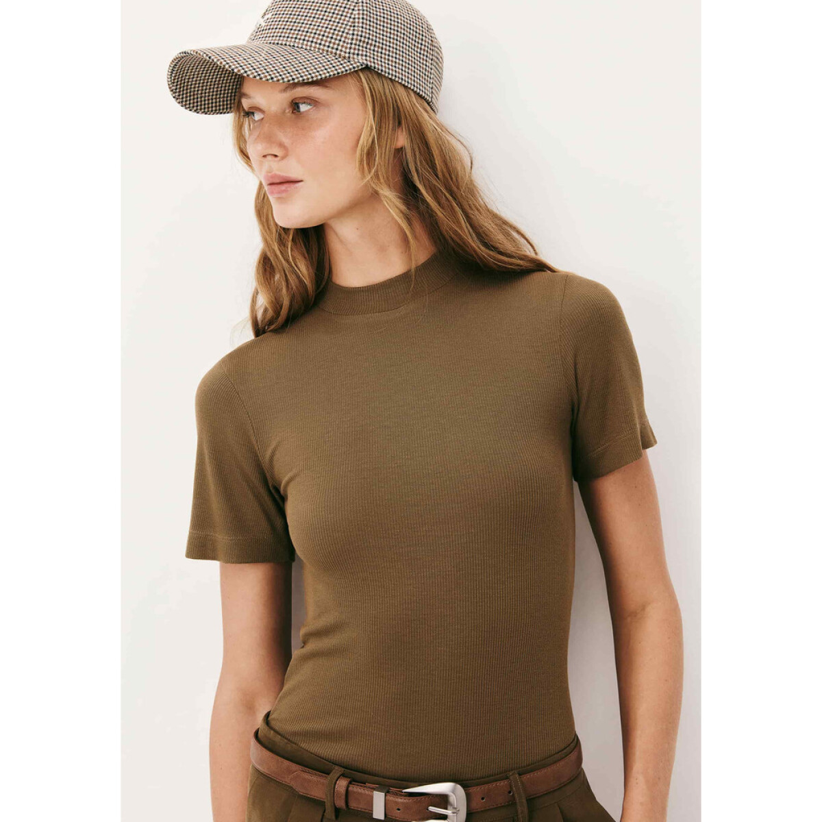 BLUSA MM FEM - MARROM MEDIO 