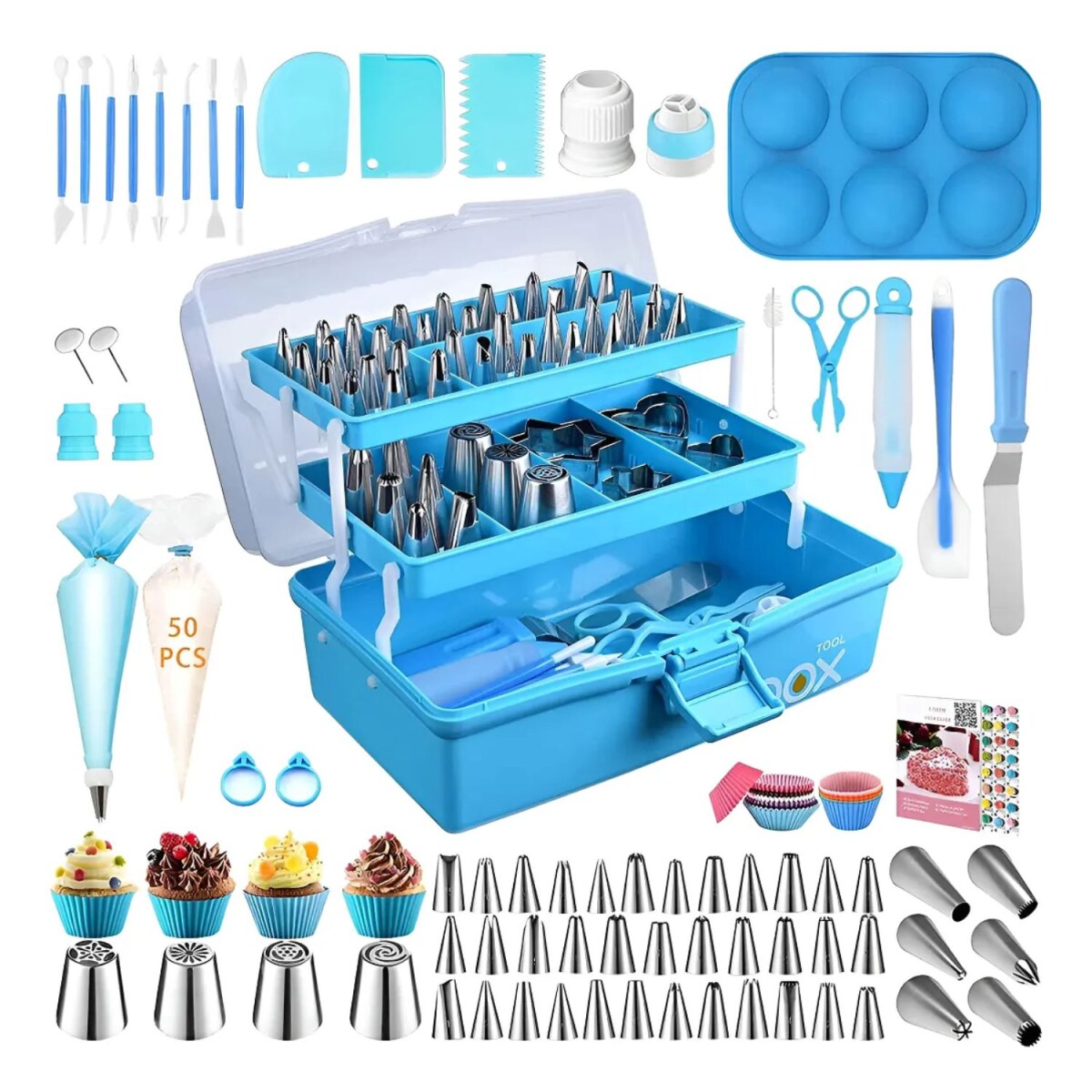 Set de decoración para repostería 236 Piezas 