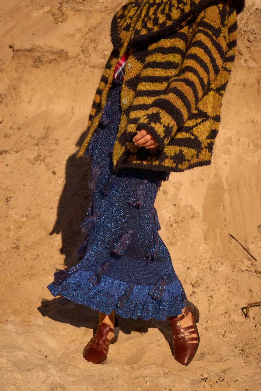 Cush Cush Skirt Azul