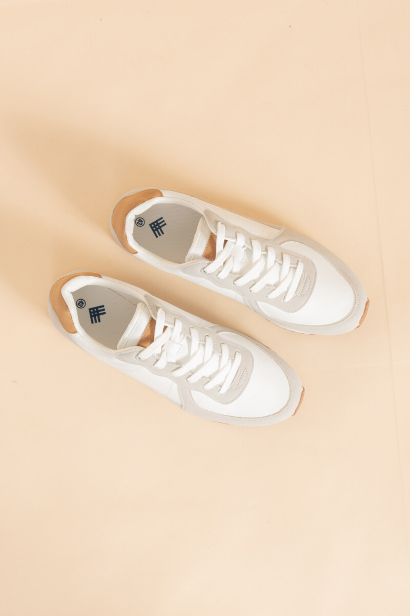 Zapatilla clásica Blanca