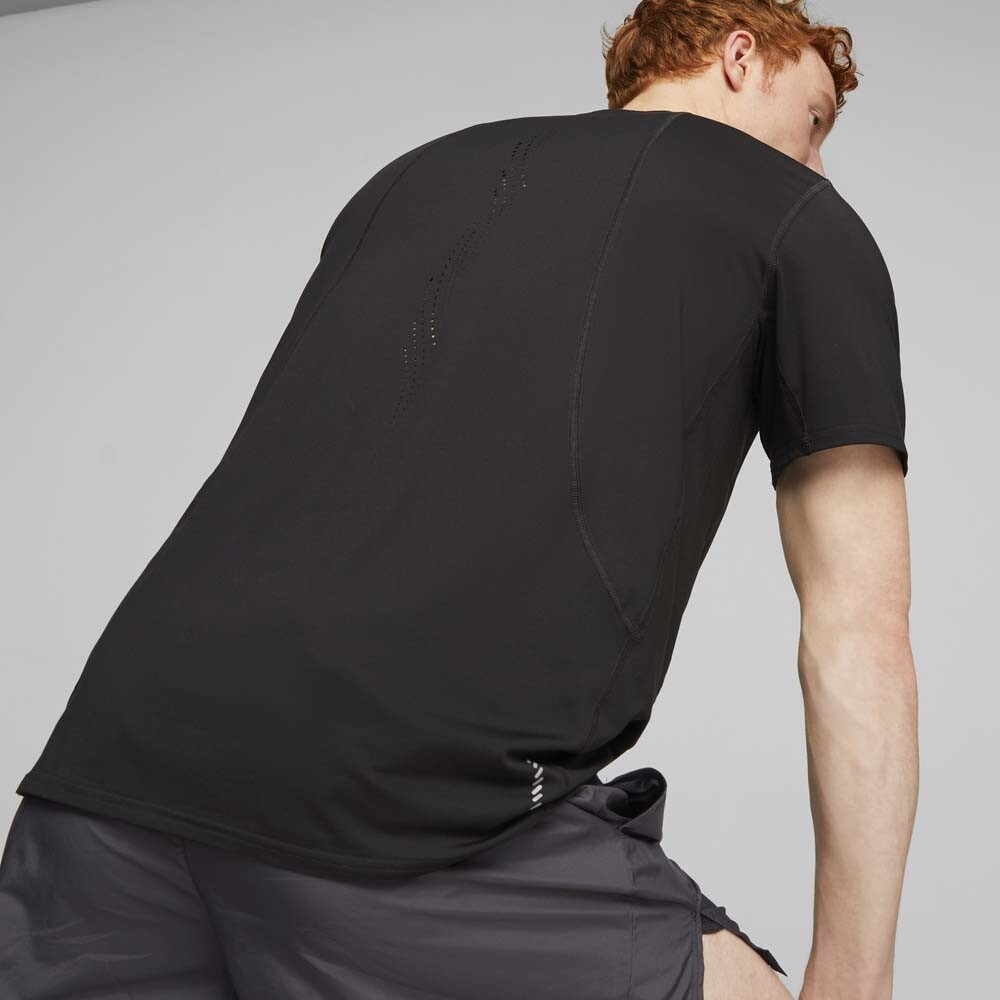 Run Cloudspun SS Tee - Hombre Black