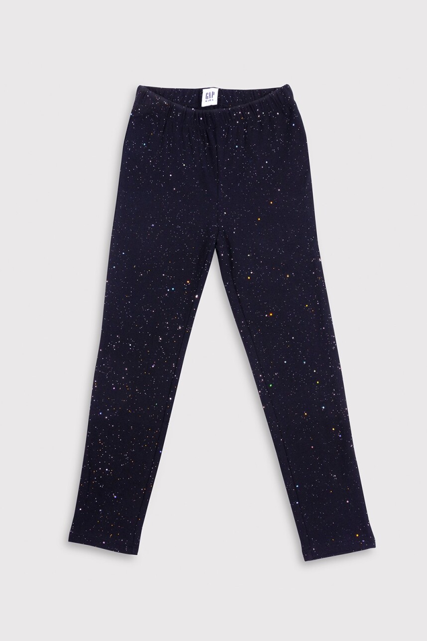 Calza Con Brillantina Niña True Black V2