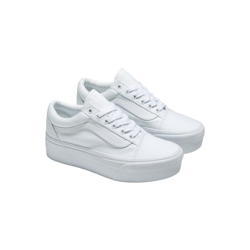 Championes Vans UA Old Skool Stackform de Hombre - VN0A7Q5MW001 Blanco