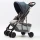 Cochecito de Paseo Convertible En Cuna Con Capota - Tinok - Gris Oscuro