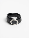 Brazaletes Piedra Brazalete Piedra Vintage - Plateado Rodio
