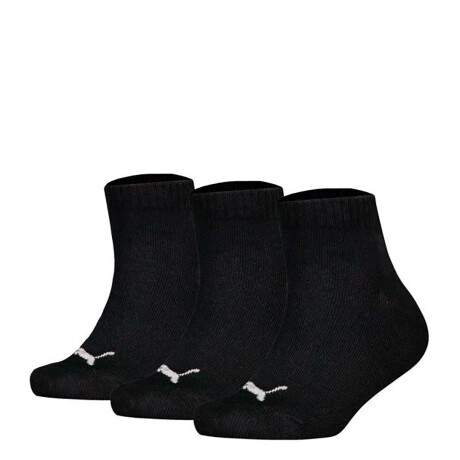 Medias de Mujer Puma Plain Quarter Socks X3 Negro
