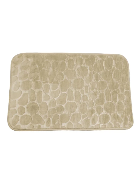 ALFOMBRA BAÑO DISEÑO PIEDRAS BEIGE. 45X75CM ALFOMBRA BAÑO DISEÑO PIEDRAS BEIGE. 45X75CM