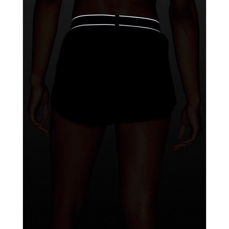 UA Halo Run Shorts-GRY BLK-001