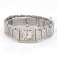 Cartier Tank Francaise 2384 Para Dama. Acero Y Diamantes. Con Caja Cartier Tank Francaise 2384 Para Dama. Acero Y Diamantes. Con Caja