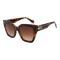 Lentes de sol De Acetato Cuadrado Premium Gradiente Marón/Tortuga
