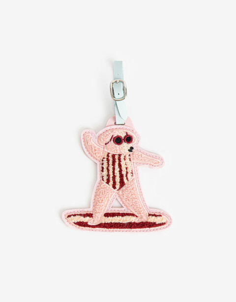 Tags Identificador De Valija Perro Surfer - Combinacion Multicolor