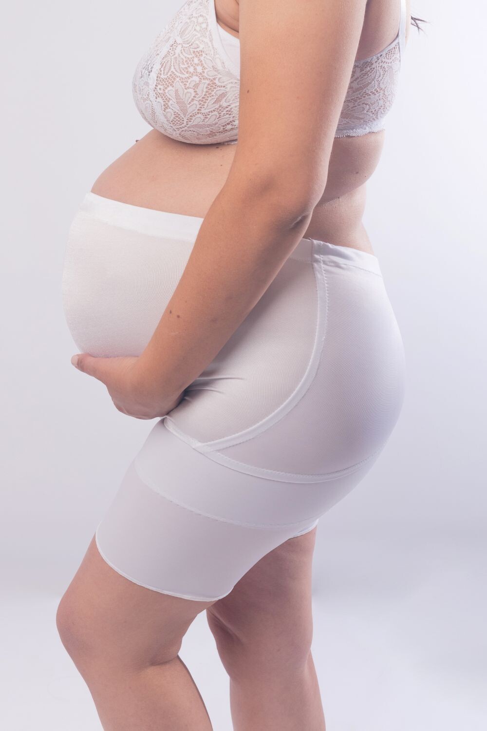 Short Faja Maternal Judith Chocolate