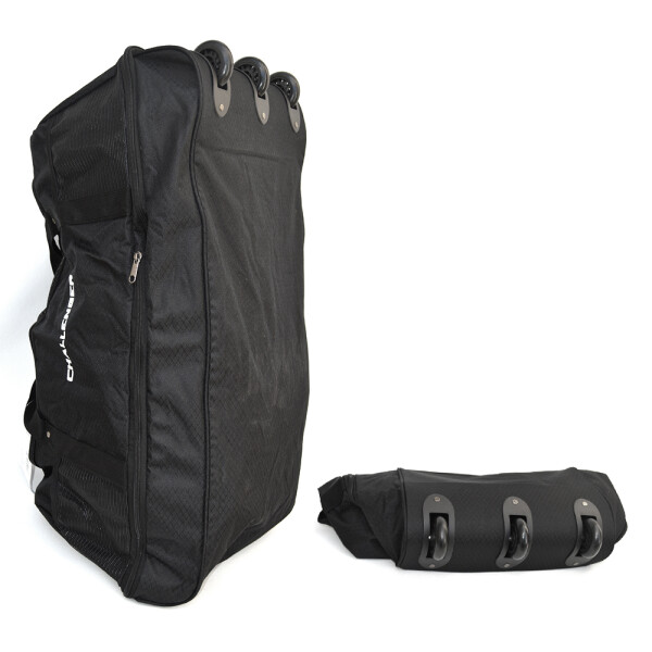 Bolsos Deportivos Con Ruedas Expandible Negro