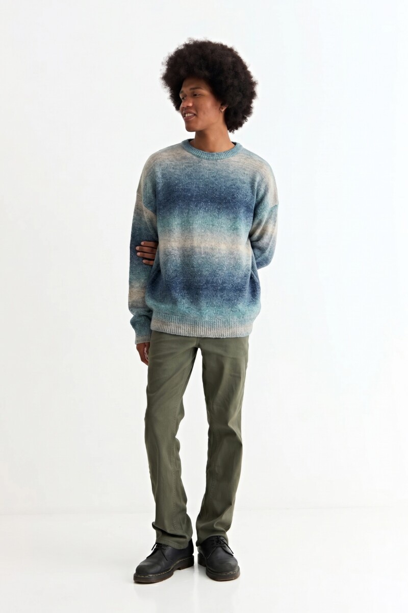 Sweater degradé AZUL