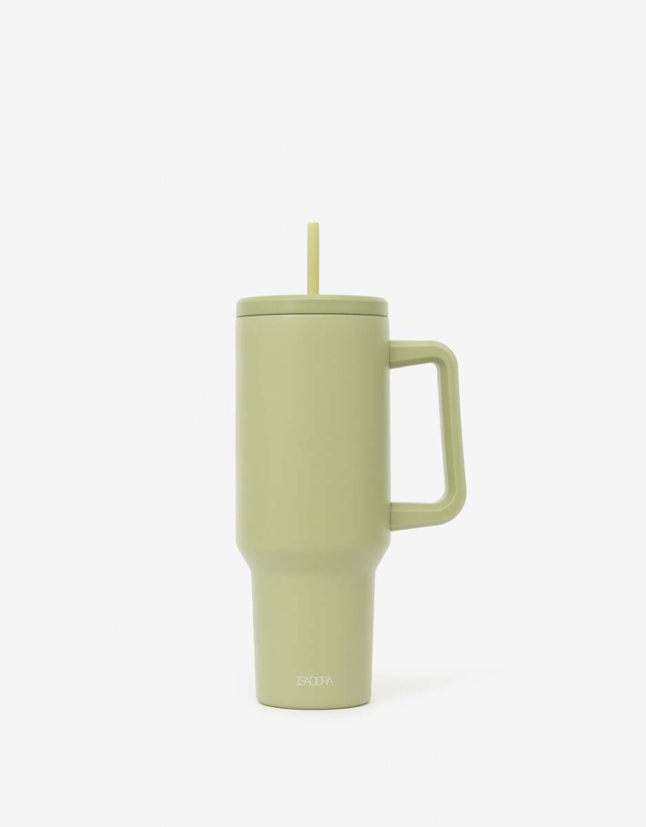 Vaso Metálico Con Asa 