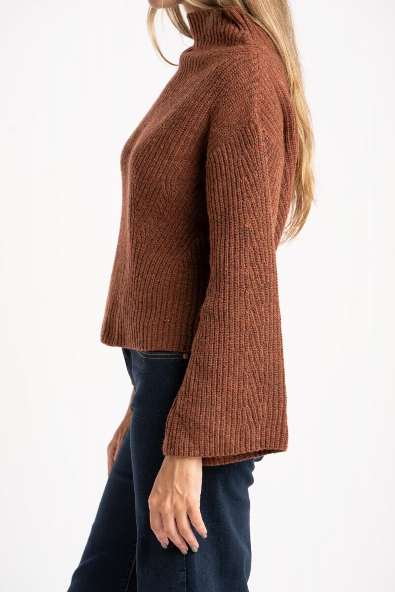 Polera Lana Marron