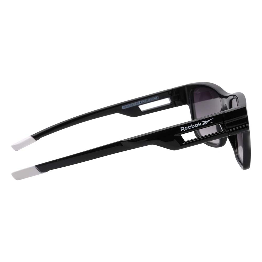 Lentes De Sol De Policarbonato Cuadrado Reebok Gradiente/Negro