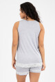 Solange pijama melange lt blue Celeste