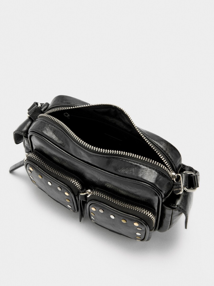 Bolso De Mano Con Tachuelas negro