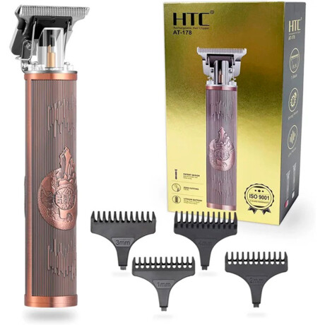 Trimmer Htc AT-178 Barba Vintage Recargable 4 Peines 001