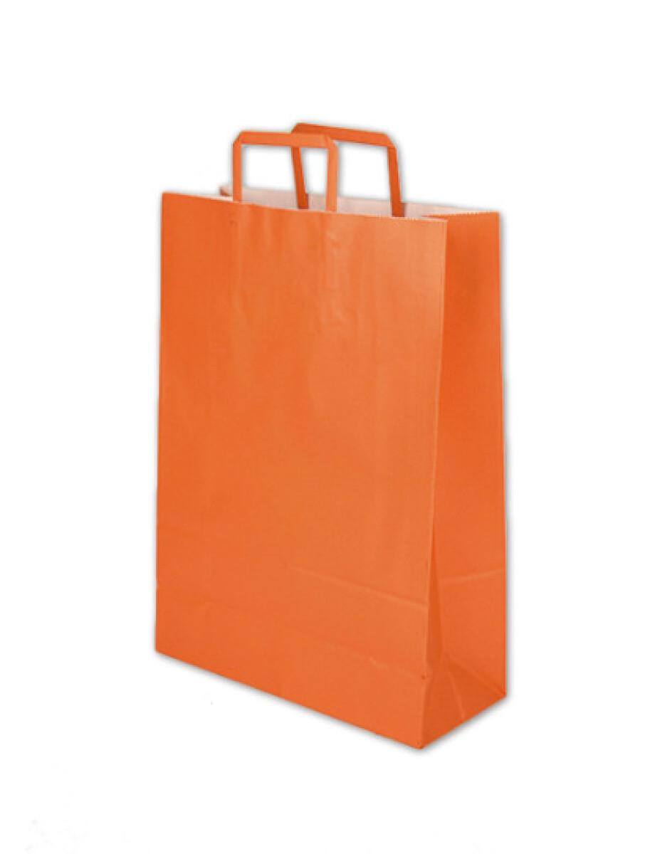 Bolsa lisa acuario 30x12x41 cm - NARANJA 