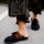 Half Del Corral Shoes Azul / Habano