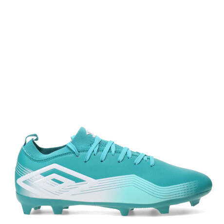 Championes de Fútbol Hombre Umbro Vibe HG Verde Agua - Blanco