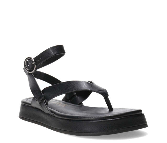 Sandalia GORS con pulsera Preto