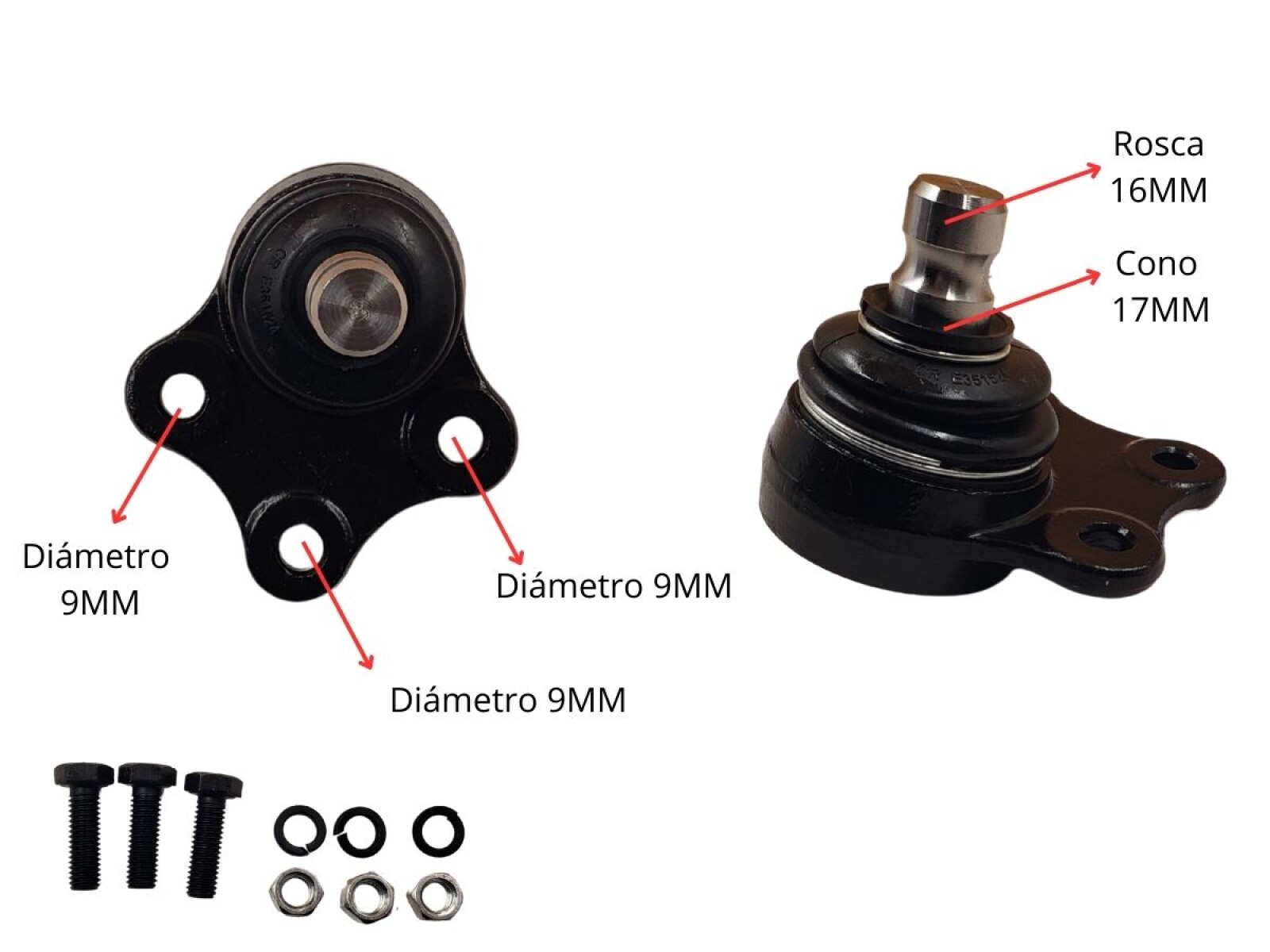 Rotula Ford Fiesta 06-14 Der/Izq 